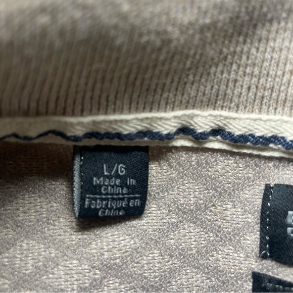 Buffalo David Bitton Men's Taupe Textured Polo - Picture 9 of 10